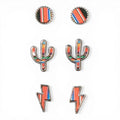 SILVER STRIKE LADIES EARRINGS SET OF 3 SERAPE