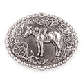 NOCONA YOUTH HORSE BUCKLE FIRST LOVE