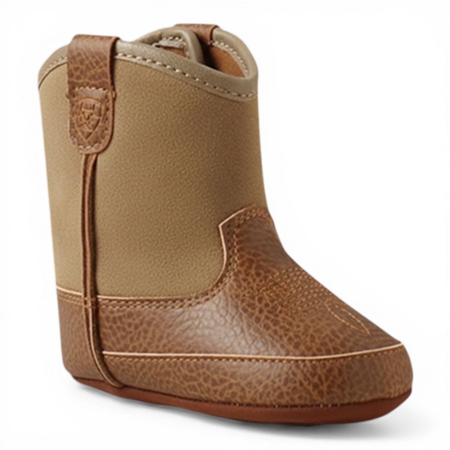 ARIAT Rambler Style Lil Stompers Infant Boots Light Brown