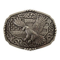 NOCONA MENS RECTANGLE BUCKLE AMERICAN FLAG EAGLE