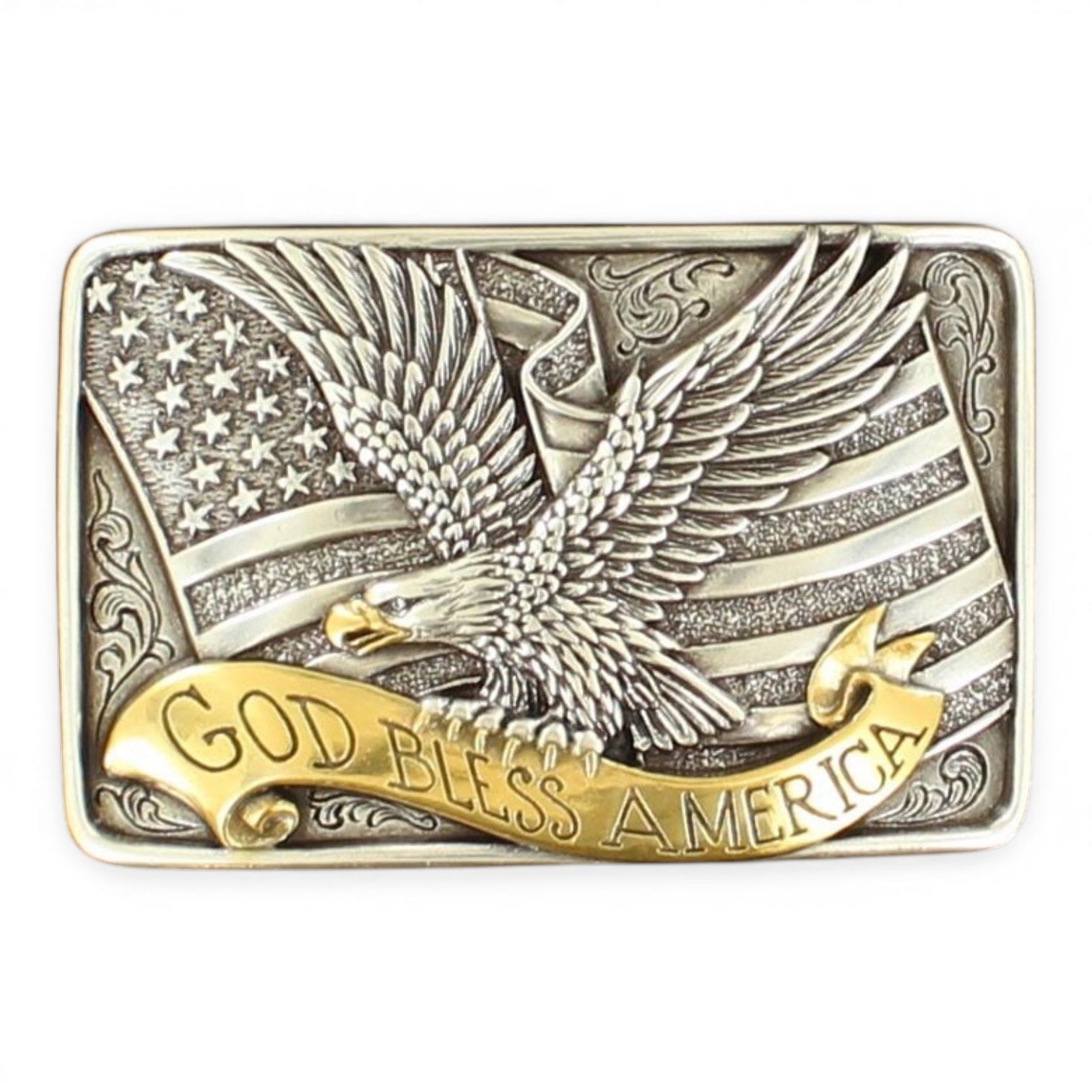NOCONA BOYS AMERICAN EAGLE BUCKLE