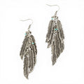 BLAZIN ROXX EARRINGS FEATHER DROP
