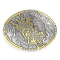 CRUMRINE VINTAGE BULL RIDER BUCKLE