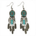 BLAZIN ROXX EARRINGS FEATHER FASHION DROP
