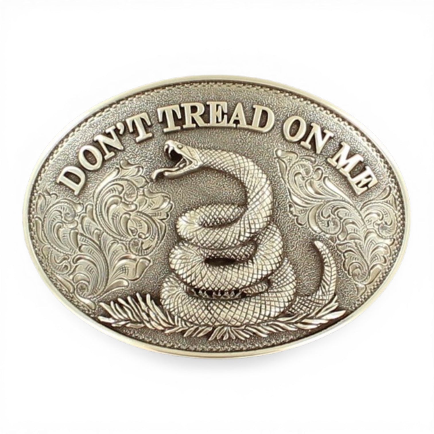 NOCONA MENS OVAL SNAKE BUCKLE