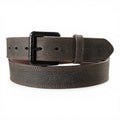 ARIAT MENS WORK BELT 1 1/2" TRIPLE STITCH DARK BROWN