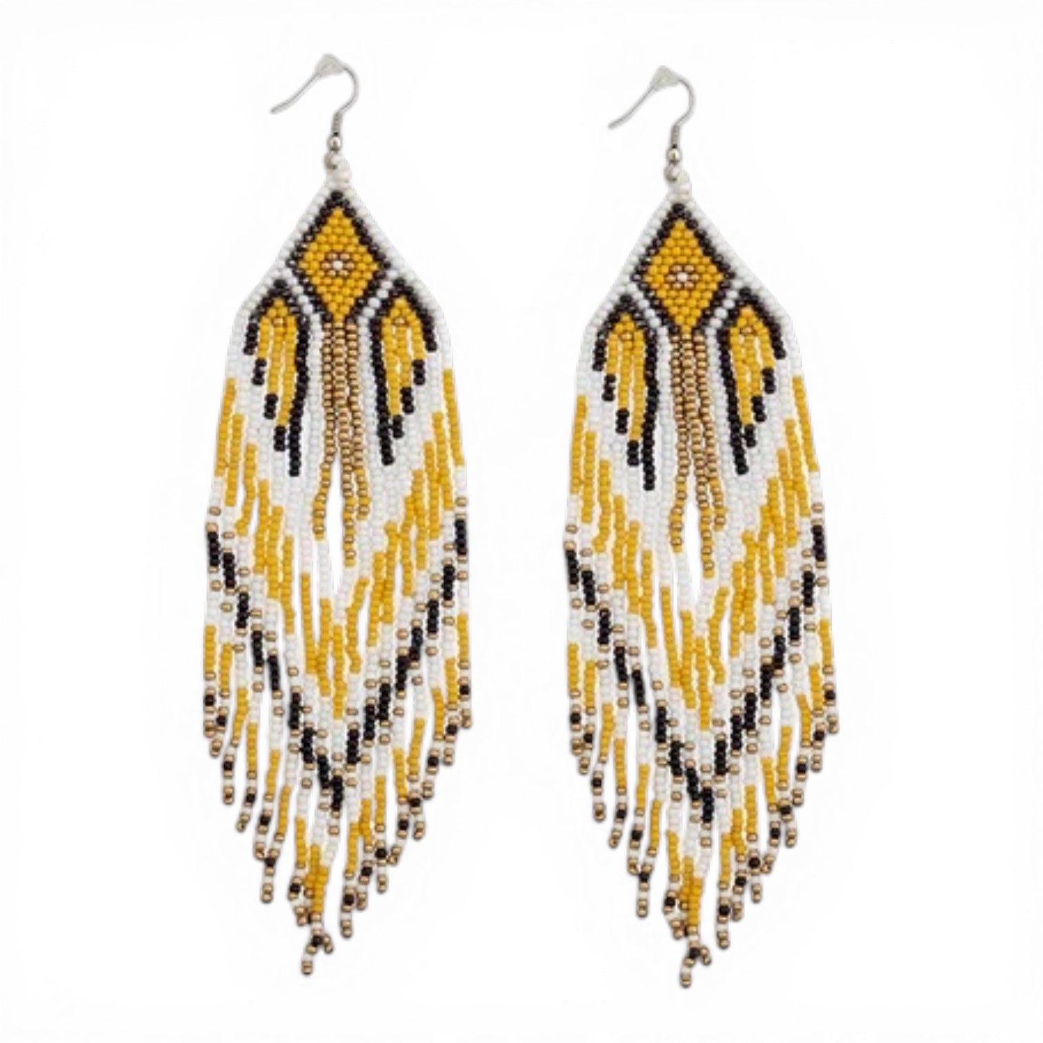 TAPESTRY OF TIME EARRINGS IN CORN YELLOW