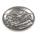 NOCONA MENS BUCKLE OVAL EAGLE
