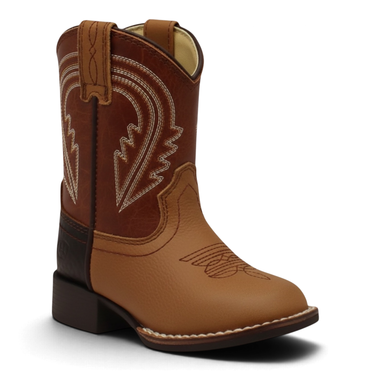 ARIAT LIL’ STOMPERS "EVAN" TODDLER BOOTS BROWN