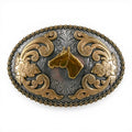 Nocona Ladies Berry Edge Horse Head Belt Buckle
