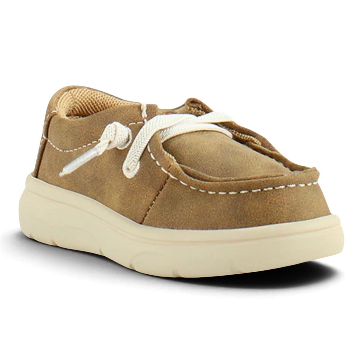 Ariat Lil' Stompers Toddler Boy's Brown Bomber Slip On Hilo