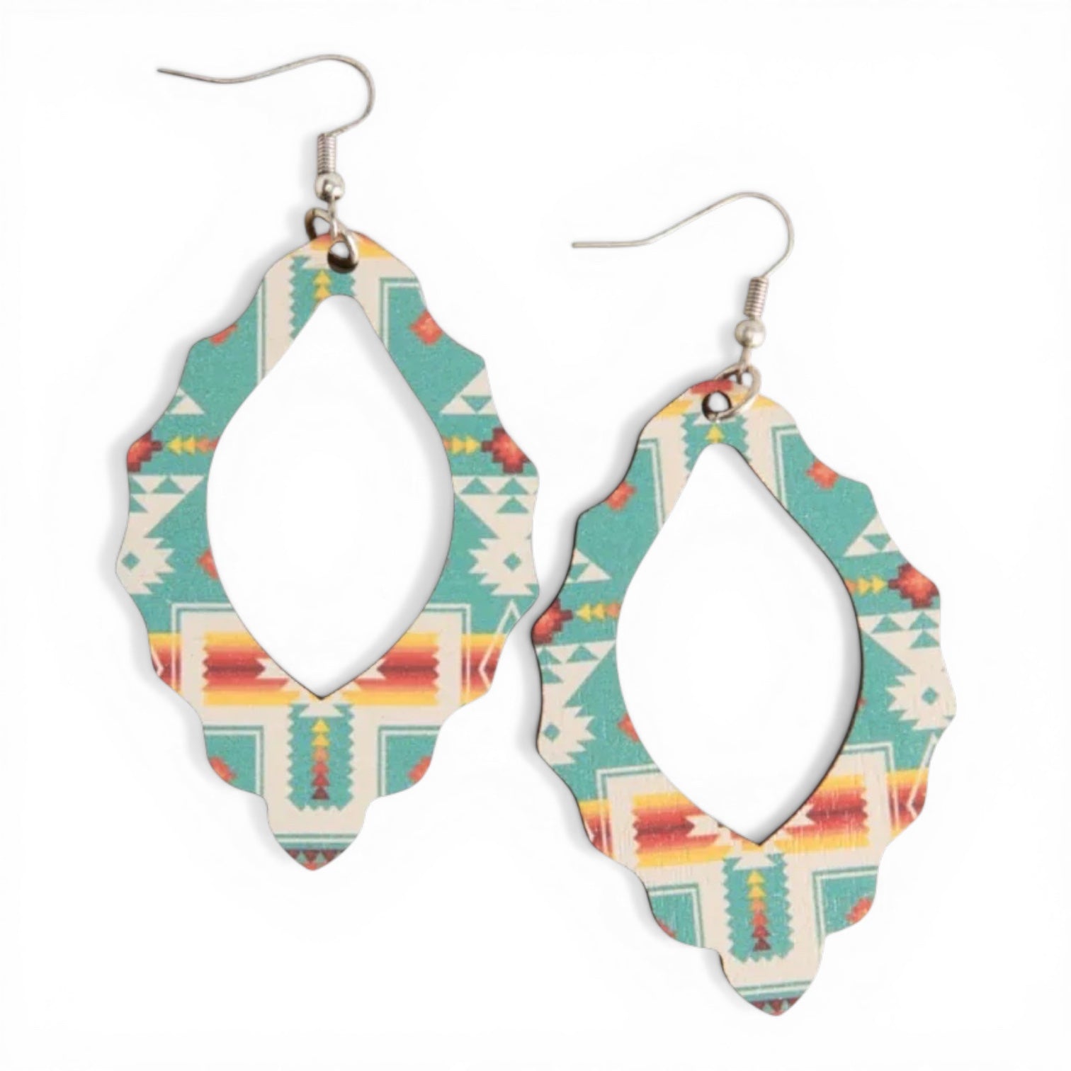 EAR RINGS PATTERN CT OT TEARDROP