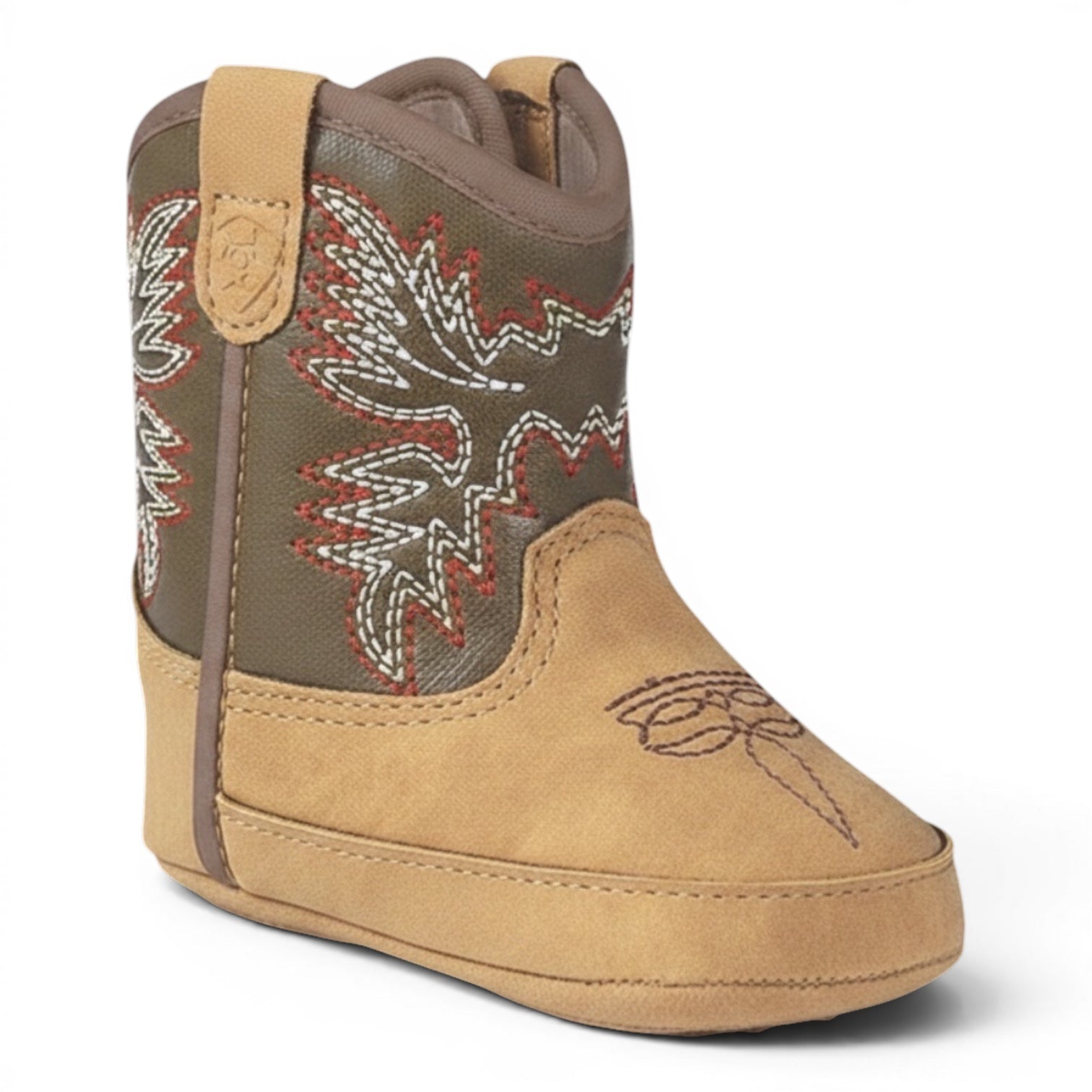 ARIAT LIL' STOMPERS DURANGO INFANT BOOTS MEDIUM BROWN