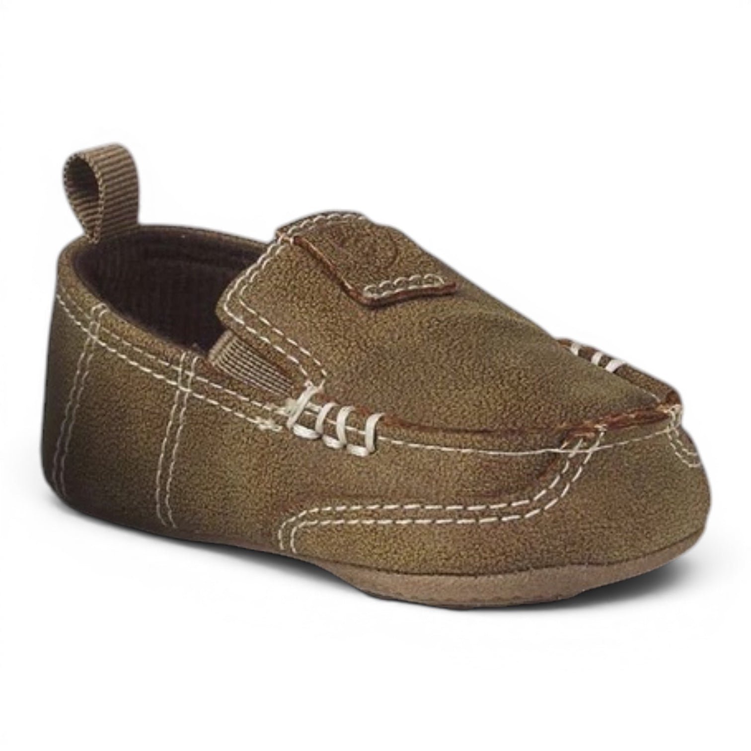ARIAT BUCKSKIN STYLE LIL’ STOMPERS INFANT BOYS CASUALS TAN