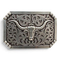 NOCONA MENS RECTANGLE SMOOTH EDGE LONGHORN