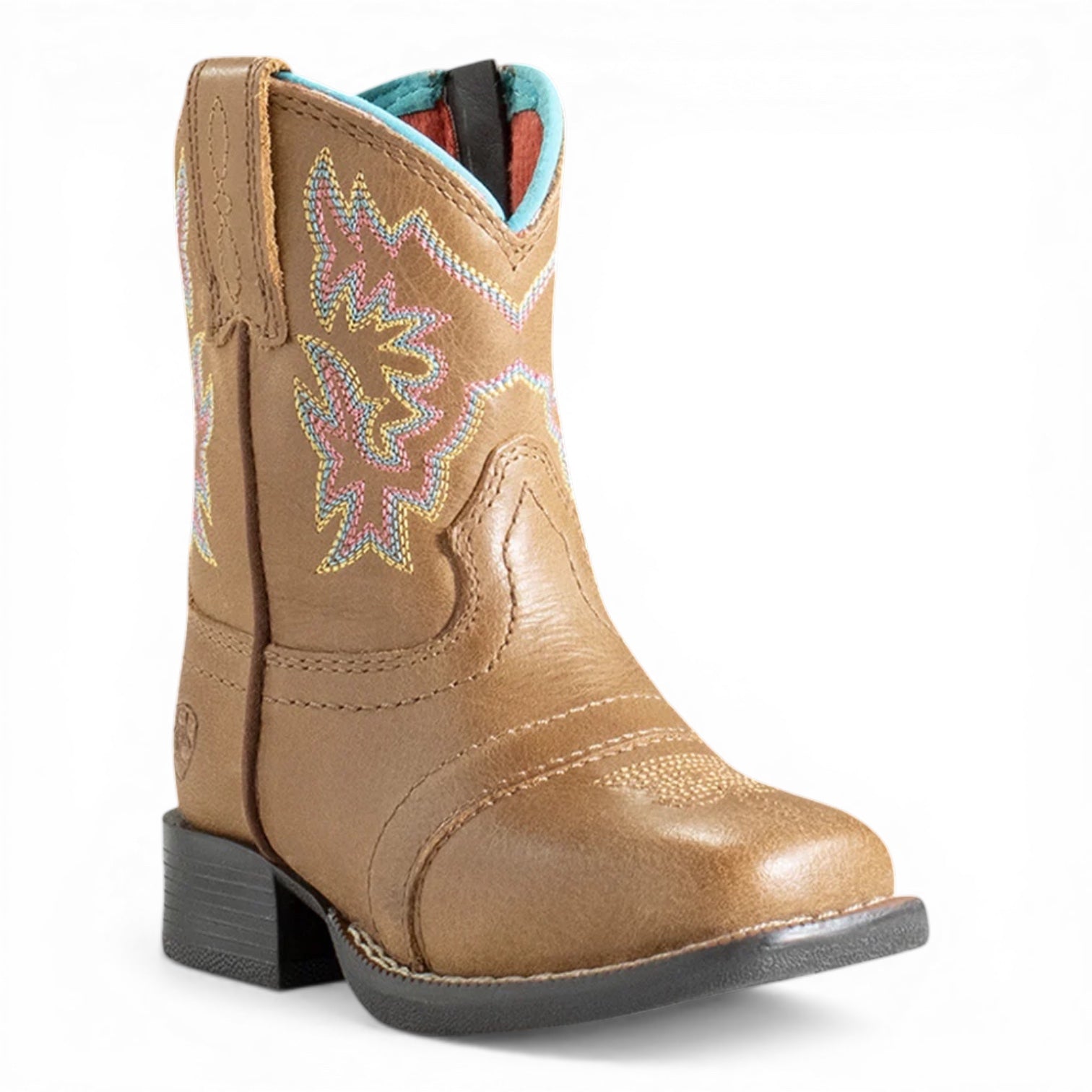 Ariat Toddler Girl's Delilah Brown Lil Stomper Western Boot