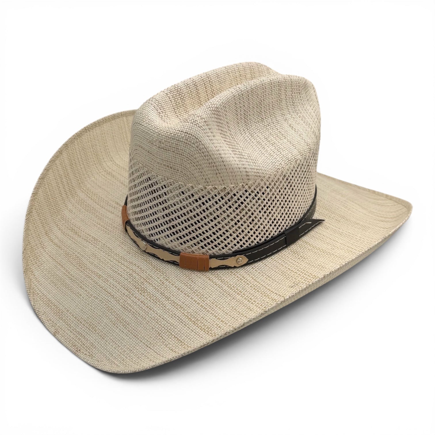 Bangora American Style Cowboy Hat – Natural Straw
