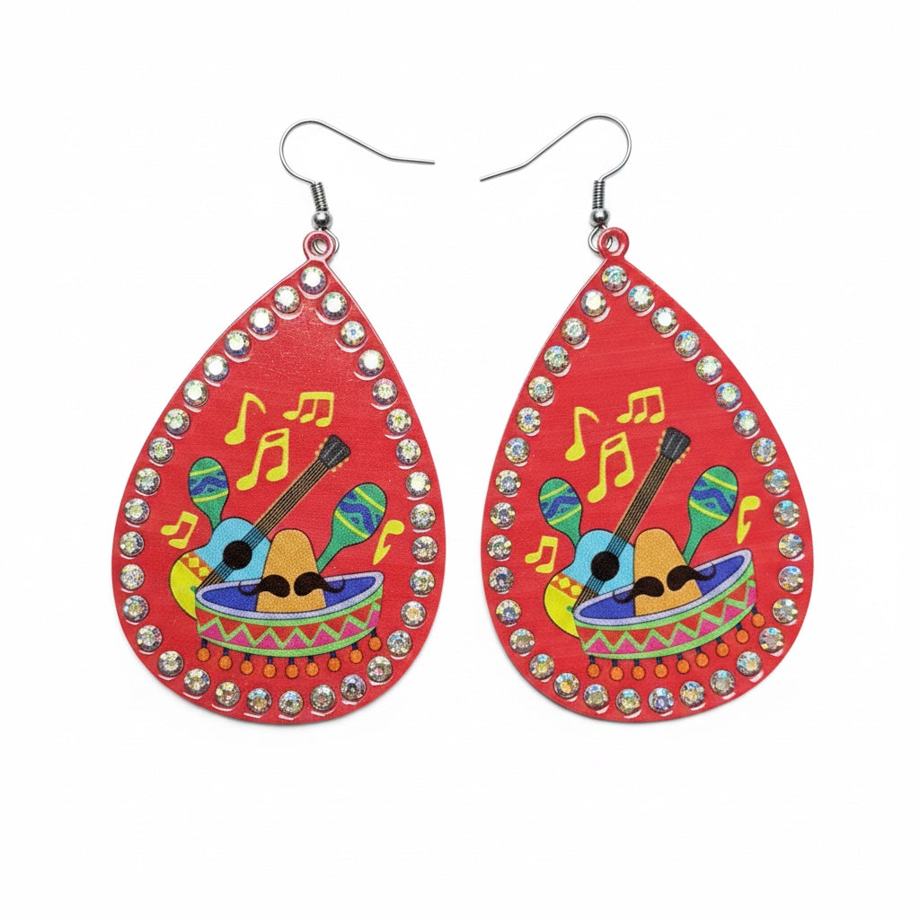 Fiesta Teardrop Earrings