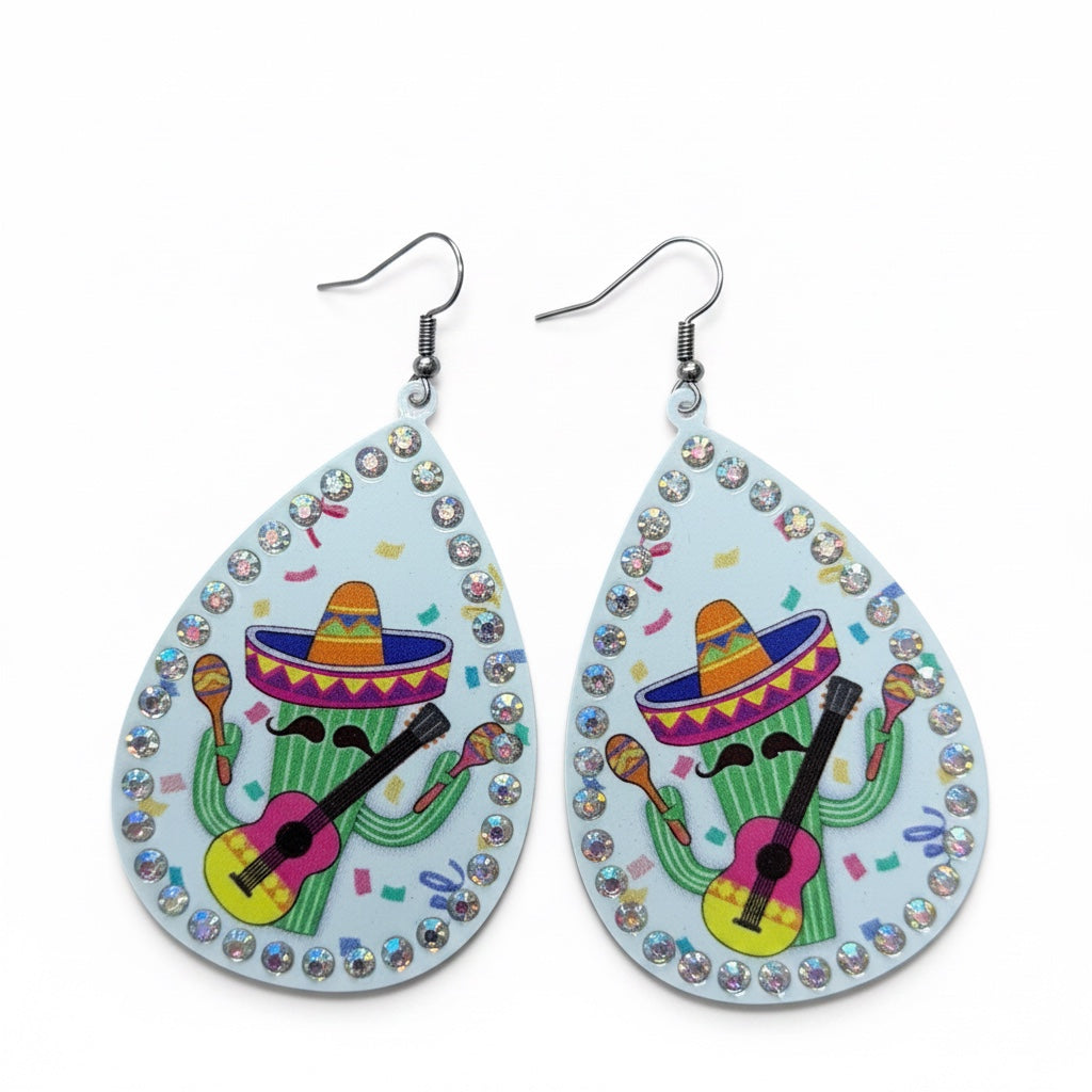 Fiesta Teardrop Earrings