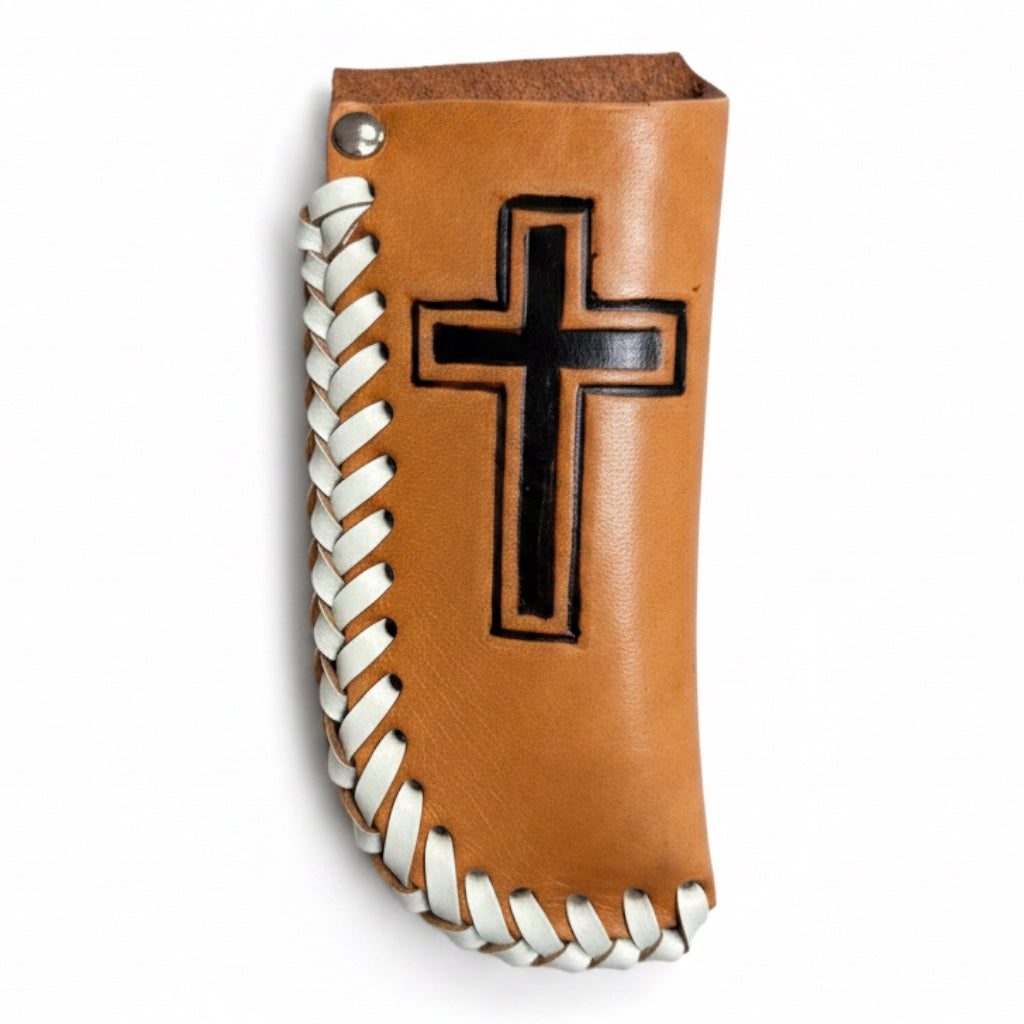 NOCONA SMALL LEATHER KNIFE SHEATH