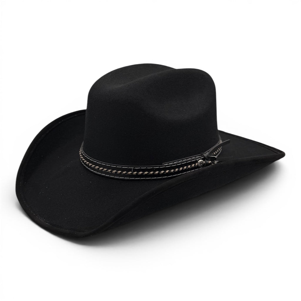 KIDS SUEDE WESTERN COWBOY HAT