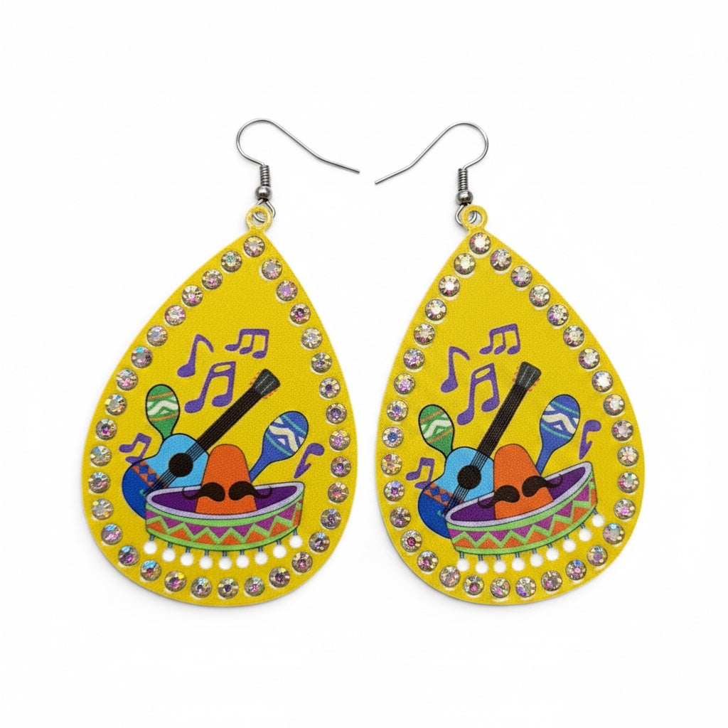 Fiesta Teardrop Earrings