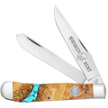 WHISKEY BENT TURQUOISE RIVER TRAPPER KNIVES