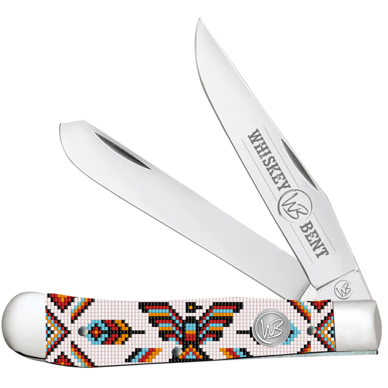 WHISKEY BENT THUNDERBIRD TRAPPER KNIVES