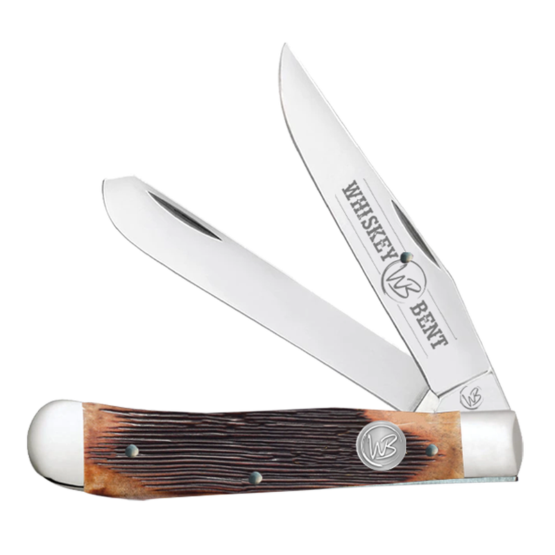 WHISKEY BENT SAWMILL TRAPPER KNIVES