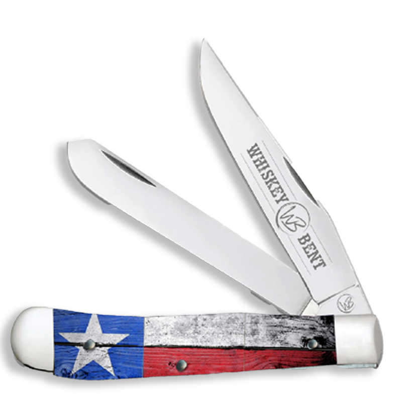 WHISKEY BENT LONE STAR TRAPPER KNIVES
