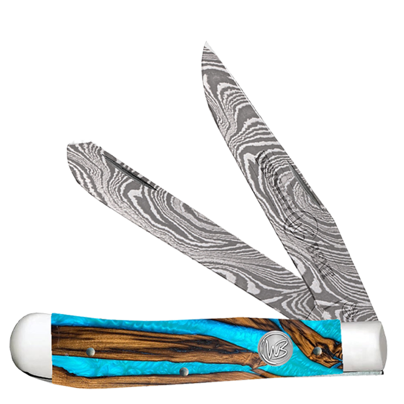 WHISKEY BENT SPRING BRANCH TRAPPER KNIVES